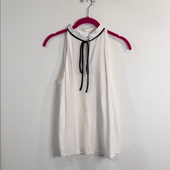 A.L.C. “Ivy” tie neck blouse 2 - Picture 3 of 5